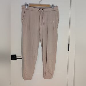 Kappa Pink Logo Sweatpants Joggers Size XL